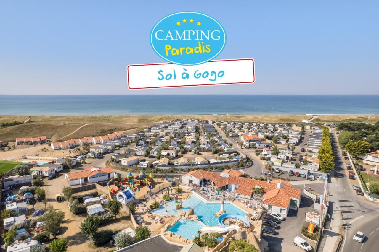 Camping Paradis Sol A Gogo Hotell Saint-Hilaire-de-Riez Exteriör bild