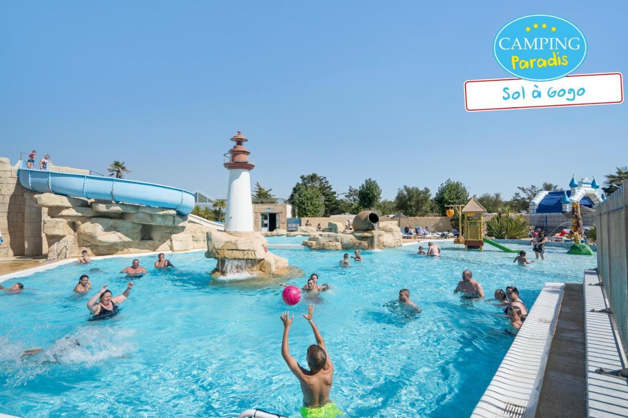 Camping Paradis Sol A Gogo Hotell Saint-Hilaire-de-Riez Exteriör bild