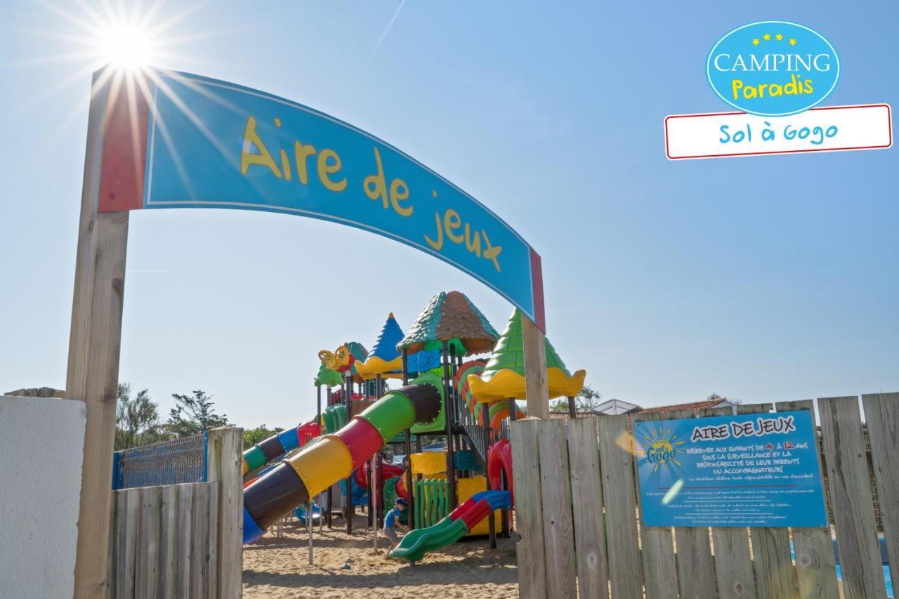 Camping Paradis Sol A Gogo Hotell Saint-Hilaire-de-Riez Exteriör bild